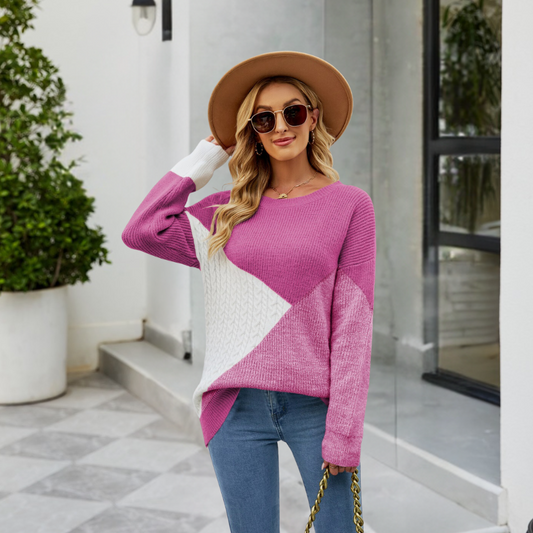 Cristina - Stijlvolle Casual Gebreide Zomersweater voor Vrouwen