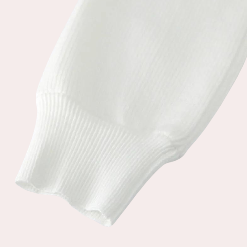 Celia - Elegante 2-delige Gebreide Zomerset voor Dames met Ribstructuur