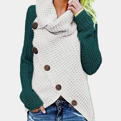 Liselotte - Luchtige Damestrui met Origineel Asymmetrisch Knoopdetail voor de Zomer