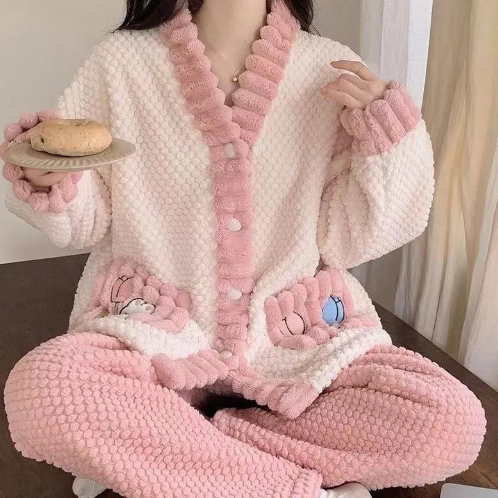 Vivien - Lichte en Comfortabele Pyjamaset voor Dames, Perfect voor de Zomer