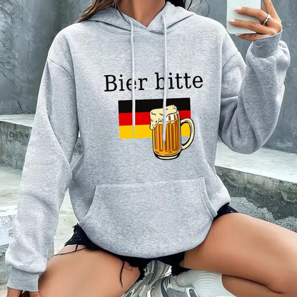 Andriana - Elegante dameshoodie voor zomerse festivals en oktoberfest