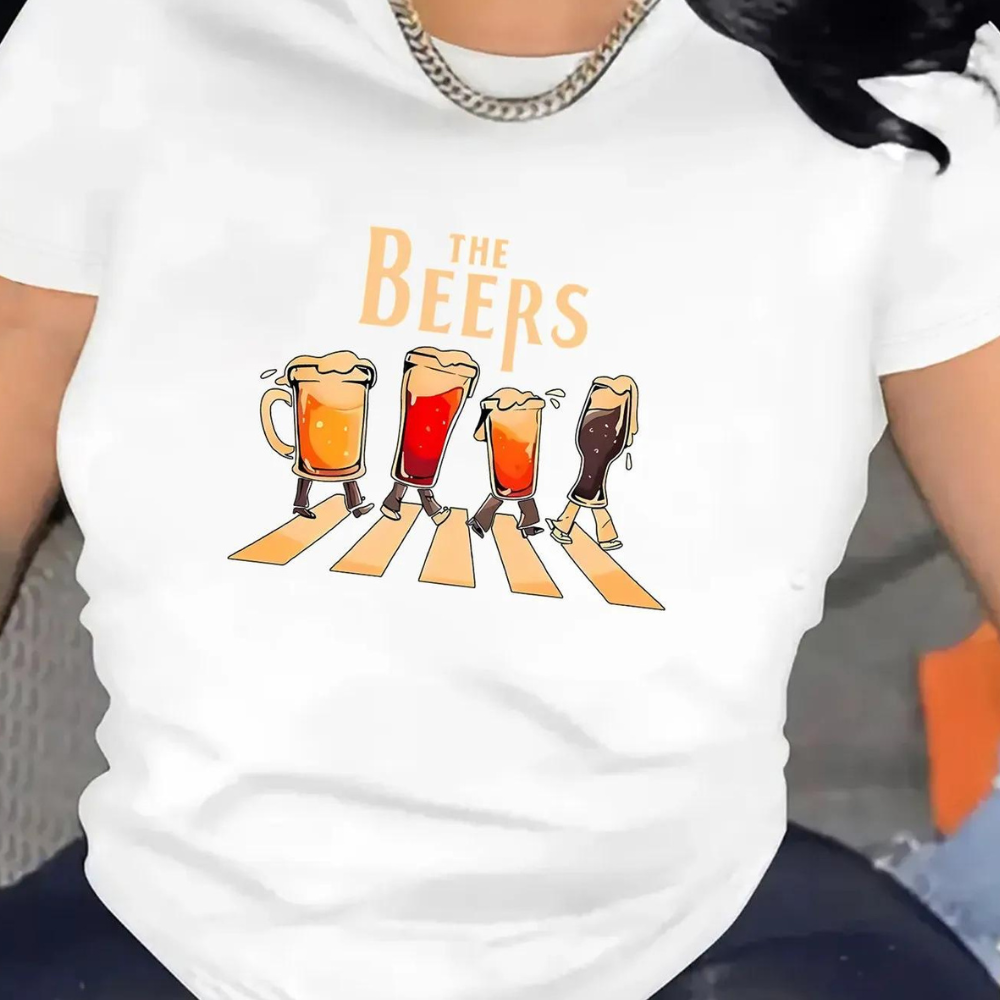 Noor - Zomer Oktoberfest pintenfeest t-shirt voor dames
