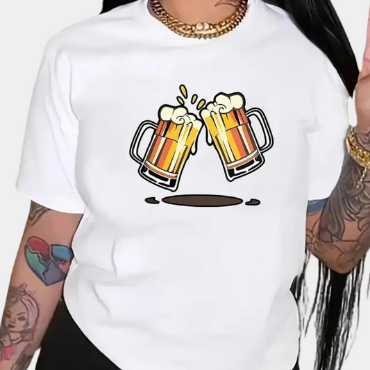Carmela - Relaxte pasvorm Dameshemd Zomer Oktoberfest