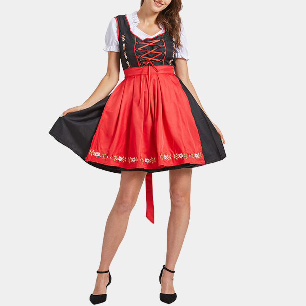 Solange - Zomerse Dirndl Jurk voor Oktoberfest