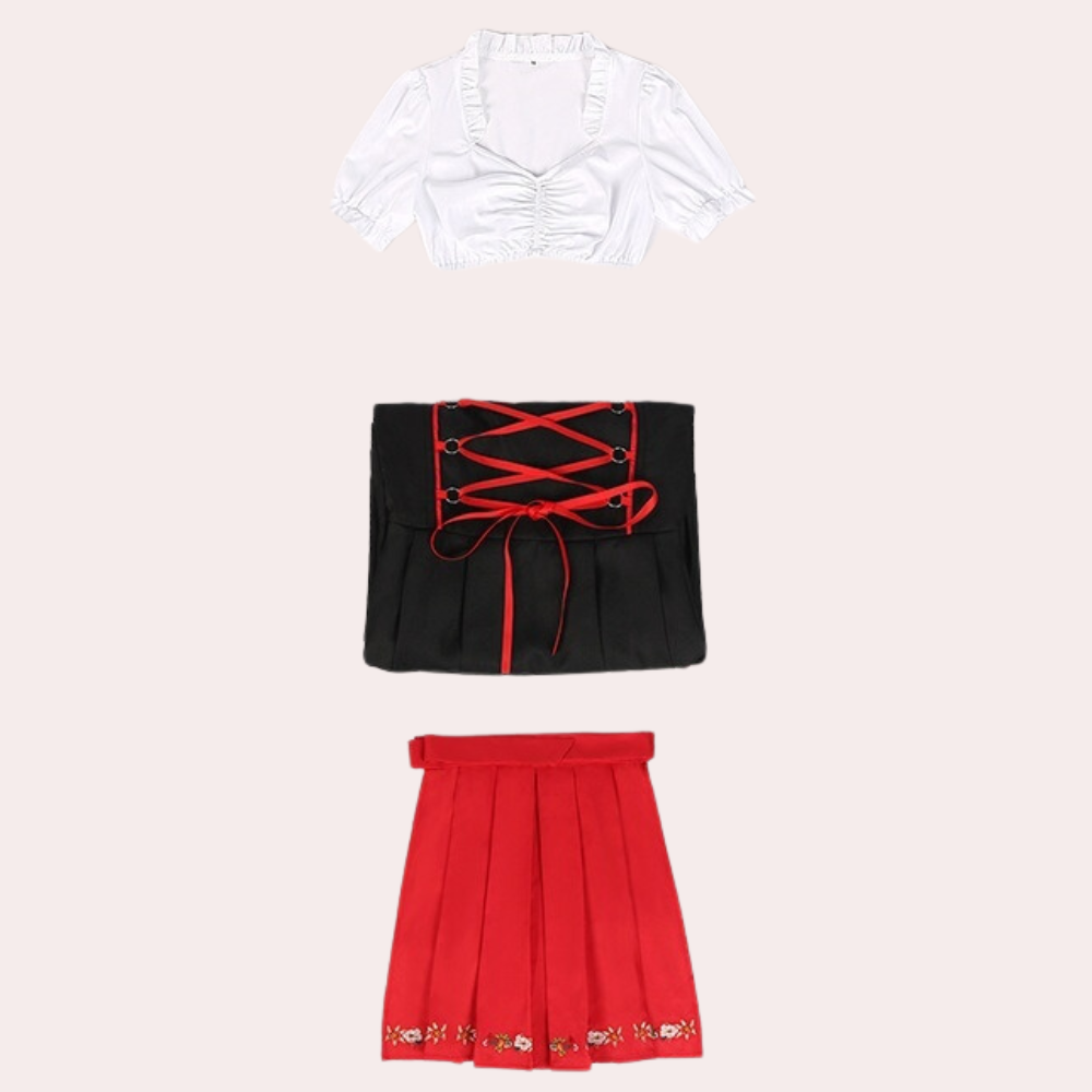 Solange - Zomerse Dirndl Jurk voor Oktoberfest