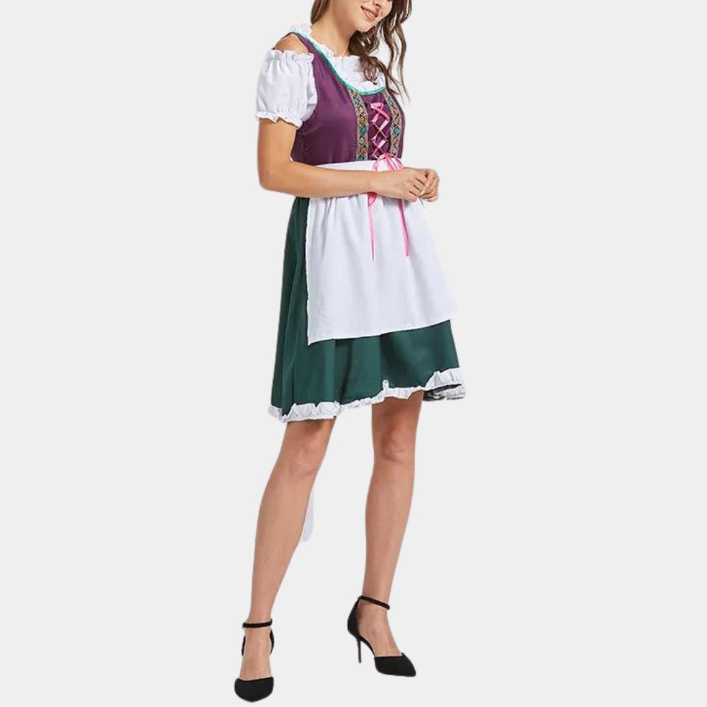 Natascha - Betoverende Zomerse Dirndl Jurk voor Oktoberfest