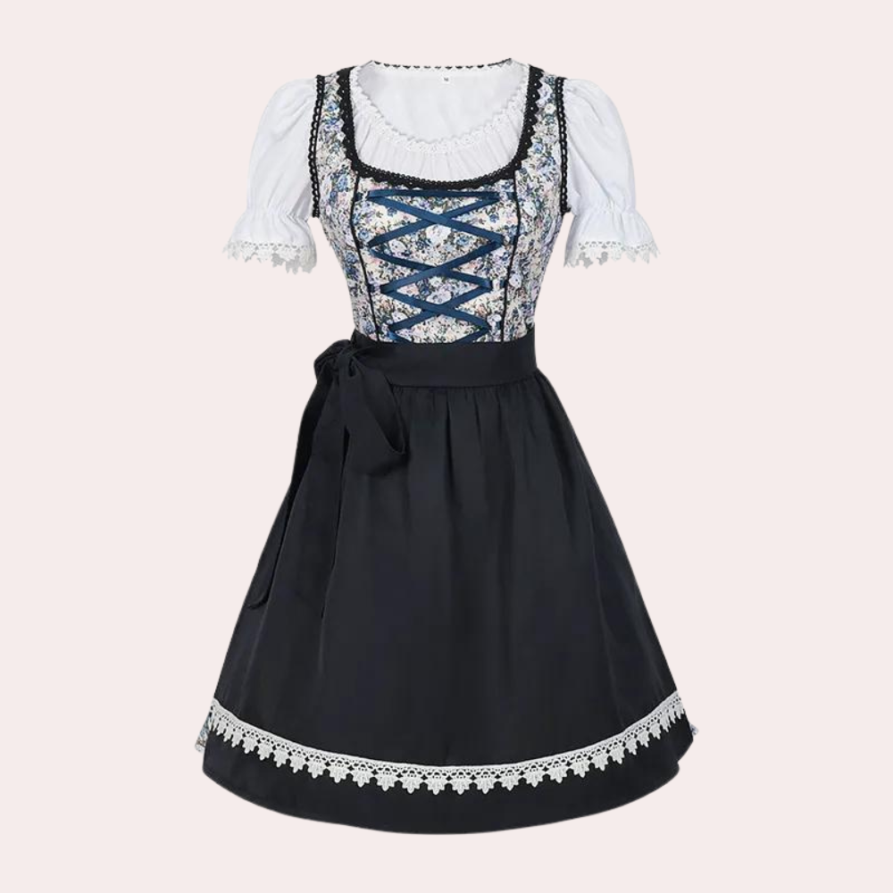 Marcela - Zomerse Oktoberfest stijlvolle feestjurk