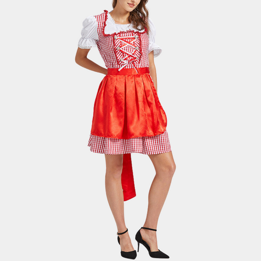 Rowena - Vintage Dirndl Zomerjurk voor Oktoberfest