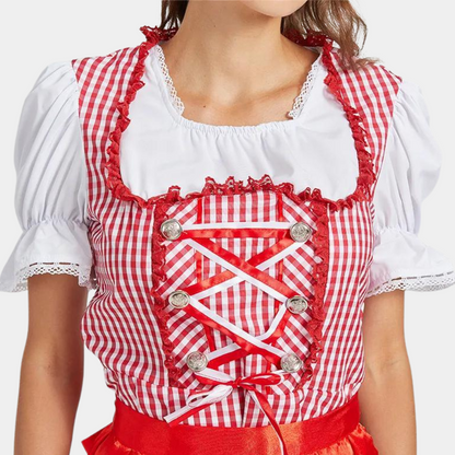 Rowena - Vintage Dirndl Zomerjurk voor Oktoberfest