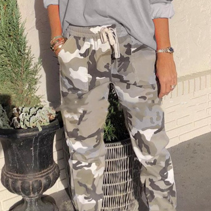 Myrsini - Stijlvolle en comfortabele camouflagebroeken voor dames - Perfect voor de lente en zomer