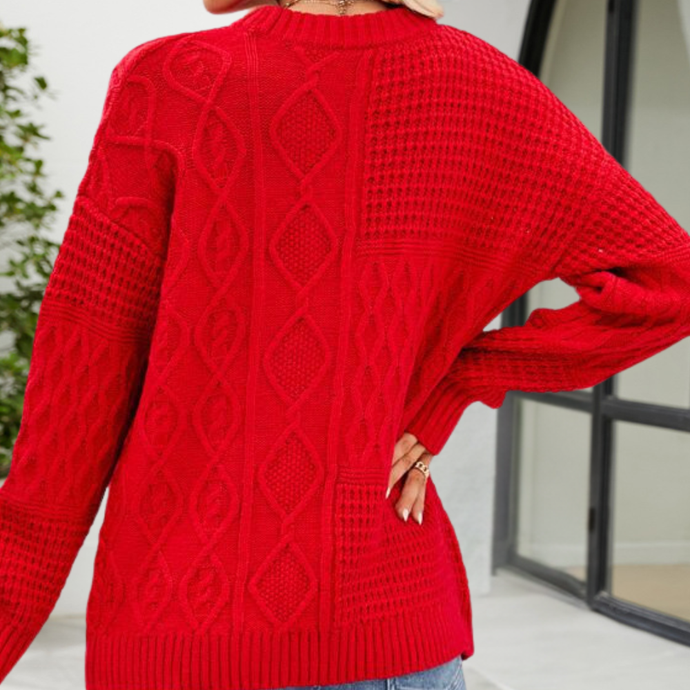 Melisande - Luchtige casual trui met lange mouwen voor dames - Zomereditie