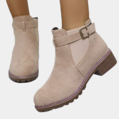 Vanya - Trendy Zomerse Enkellaarsjes voor dames