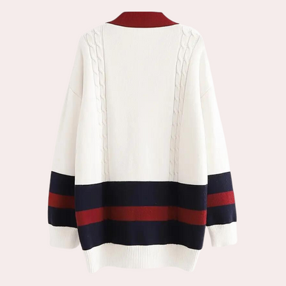Juliana - Zachte Brei Button-Up Cardigan voor Dames - Lente/Zomer Editie