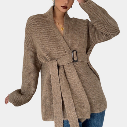 Lotti - Tijdloos Dames Vest met Riem voor de Zomer