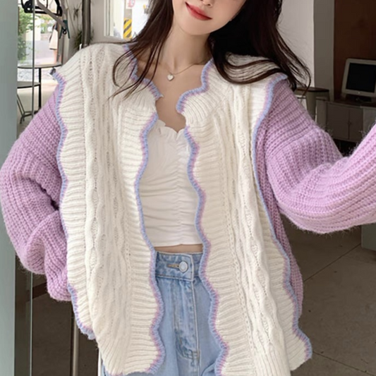 Melusina - Trendy en comfortabel gebreid damesvest voor de zomer