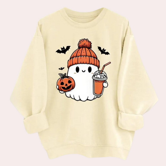 Dominika - Spooky Charm Dames Zomersweatshirt