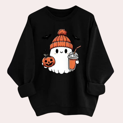 Dominika - Spooky Charm Dames Zomersweatshirt