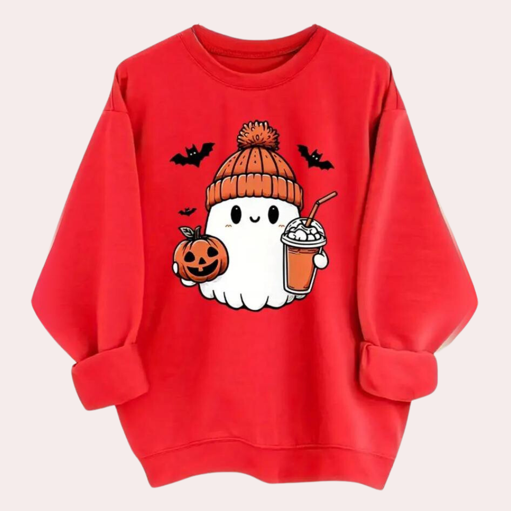 Dominika - Spooky Charm Dames Zomersweatshirt
