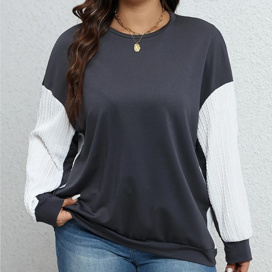 Deni - Minimalistisch en Comfortabel Dames Zomersweatshirt