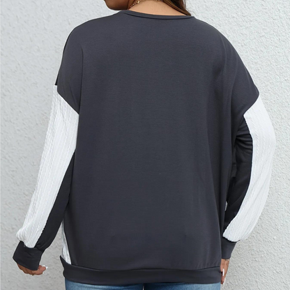 Deni - Minimalistisch en Comfortabel Dames Zomersweatshirt