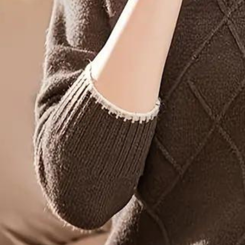 Malyna - Casual dames halve coltrui met comfort voor de zomer