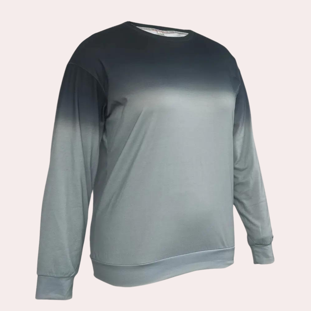 Ivet - Modieus dames sweatshirt met kleurverloop voor de zomer