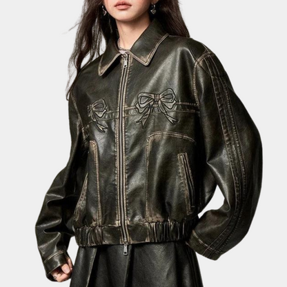 Ursuline - Klassiek damesjasje met luxe strikdetail voor de zomer