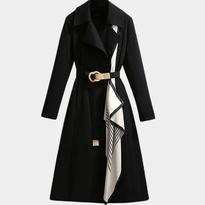 Aurembiaix - Luxe dames trenchcoat met elegante riem voor de zomer
