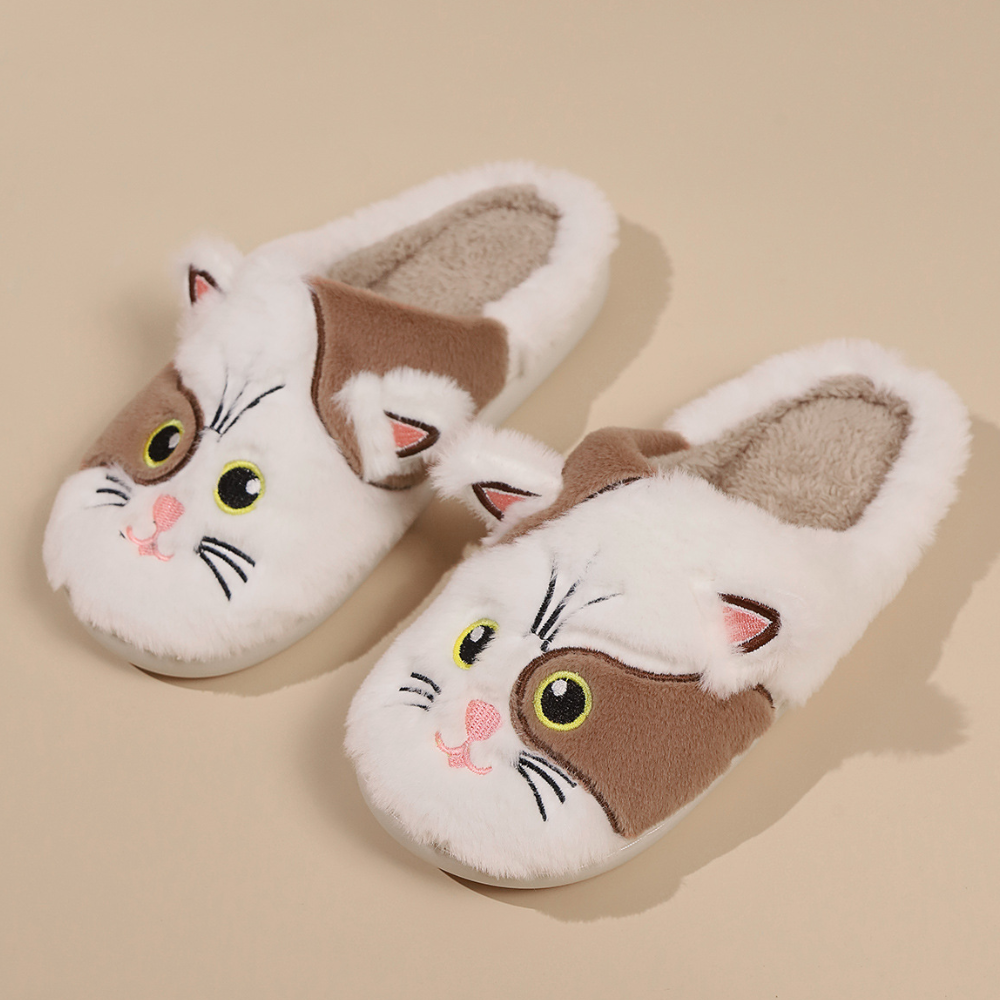 MEGLENA - Duurzame Pluizige Zomerpantoffels voor Dames