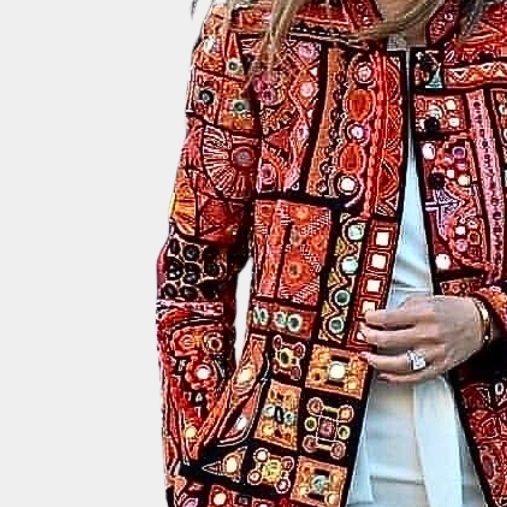 Zephyra - Stijlvolle etnische zomer vest voor dames