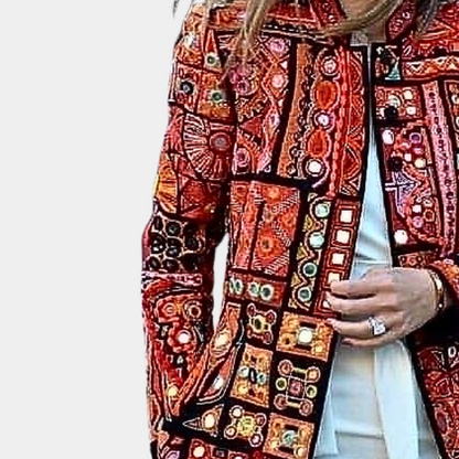 Zephyra - Stijlvolle etnische zomer vest voor dames