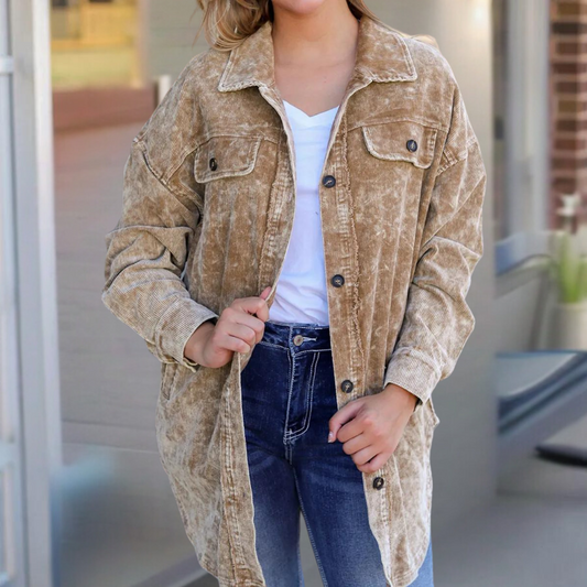 OLIVETTE - Luchtige Zomerjas Ontspannen Oversized voor Dames