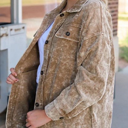 OLIVETTE - Luchtige Zomerjas Ontspannen Oversized voor Dames