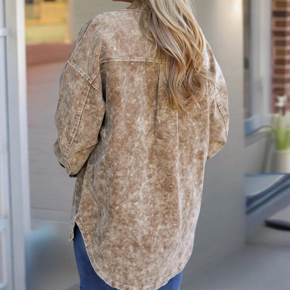 OLIVETTE - Luchtige Zomerjas Ontspannen Oversized voor Dames