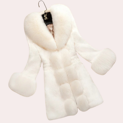 GIUSEPPINA - Luxe Pluizige Mantel voor Dames