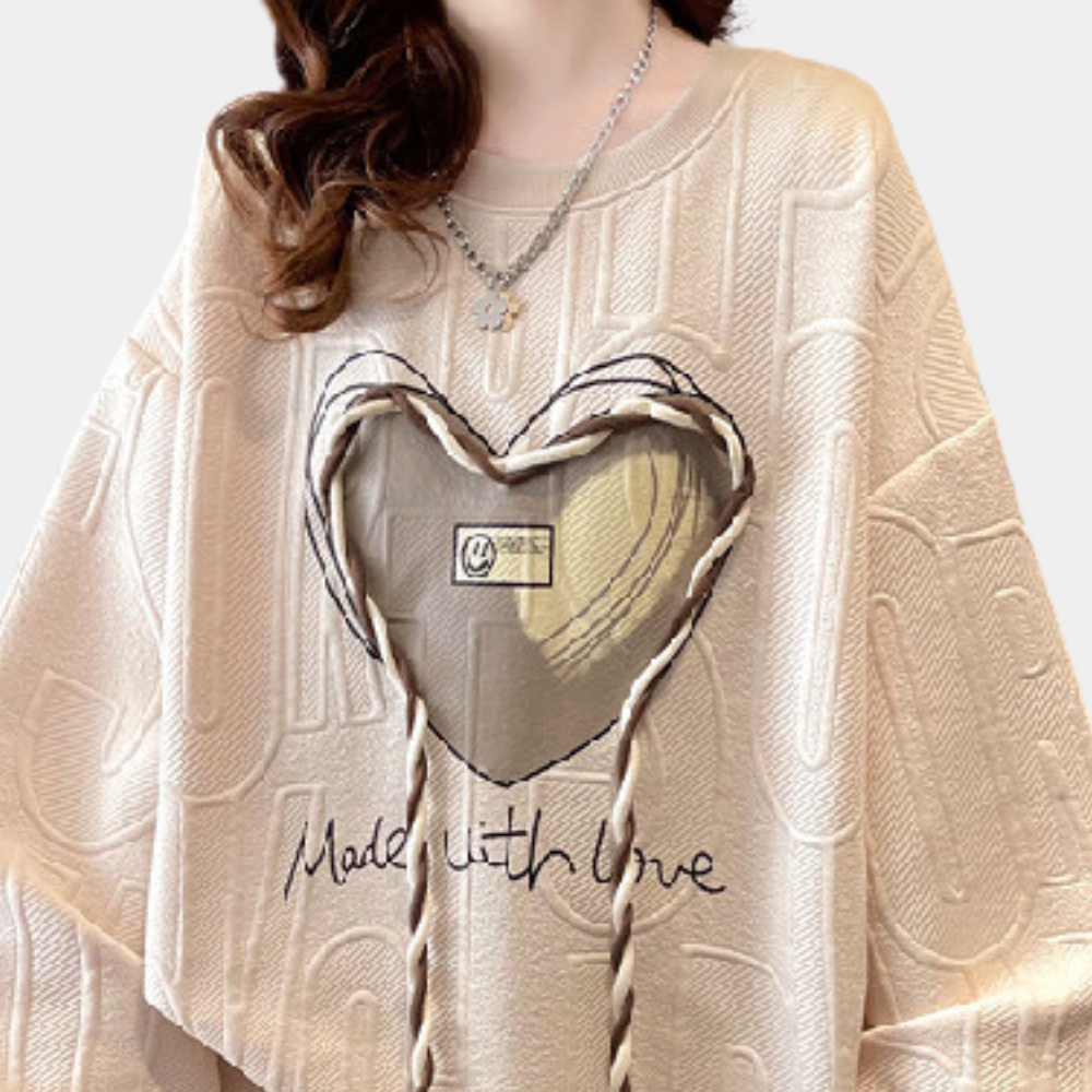 CHRISTINA - Trendy Zomerse Trui met Textuur voor Dames