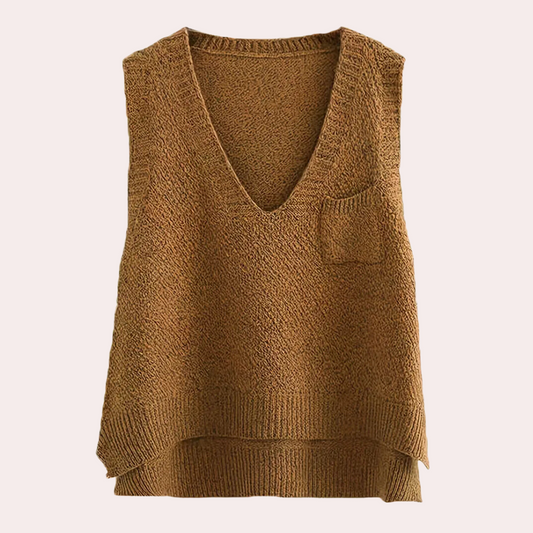 ALANNAH - Trendy Gebreid Zomer Vest voor Dames