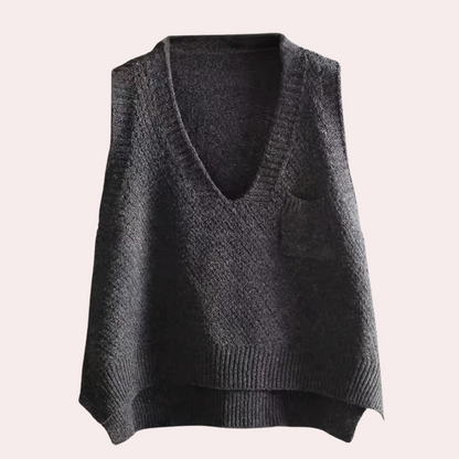 ALANNAH - Trendy Gebreid Zomer Vest voor Dames