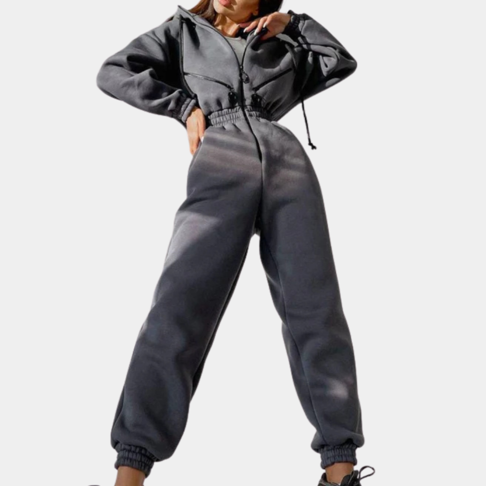 REBECCA - Luchtige Zomer Jumpsuit met Kap voor Dames