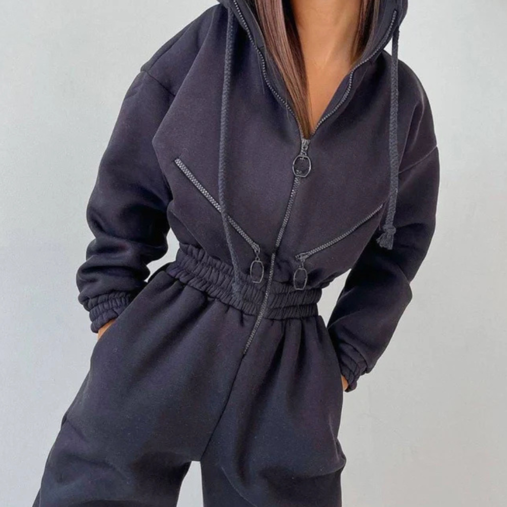REBECCA - Luchtige Zomer Jumpsuit met Kap voor Dames