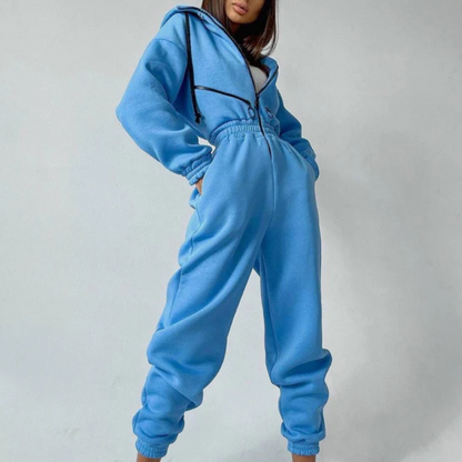 REBECCA - Luchtige Zomer Jumpsuit met Kap voor Dames