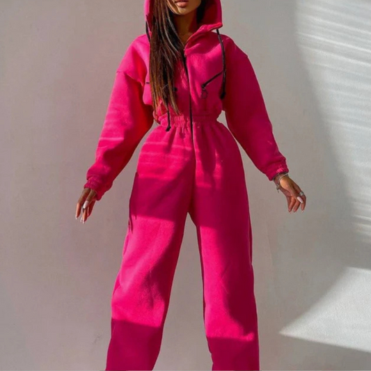 REBECCA - Luchtige Zomer Jumpsuit met Kap voor Dames