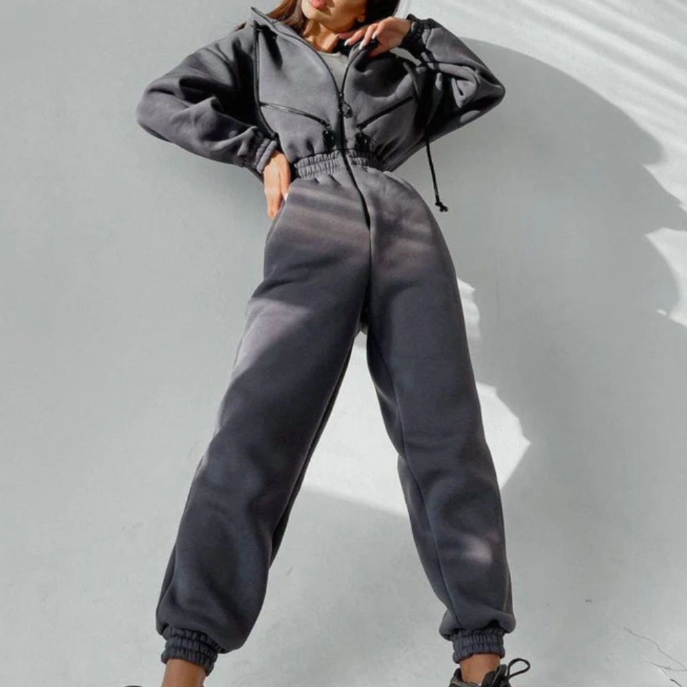 REBECCA - Luchtige Zomer Jumpsuit met Kap voor Dames