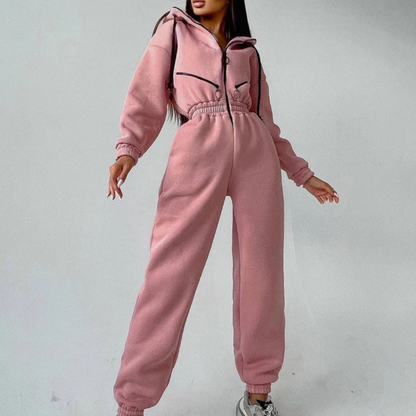 REBECCA - Luchtige Zomer Jumpsuit met Kap voor Dames