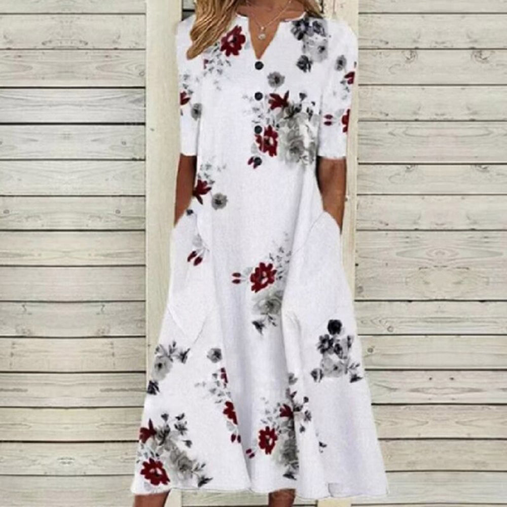 Destiny - Zomerse Bloemen Jurk