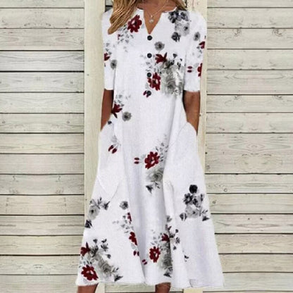 Destiny - Zomerse Bloemen Jurk