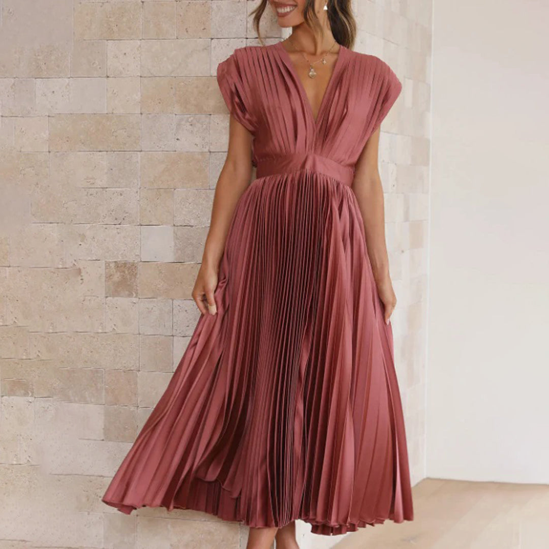 VILHELMINA - Elegante zomerse maxi jurk