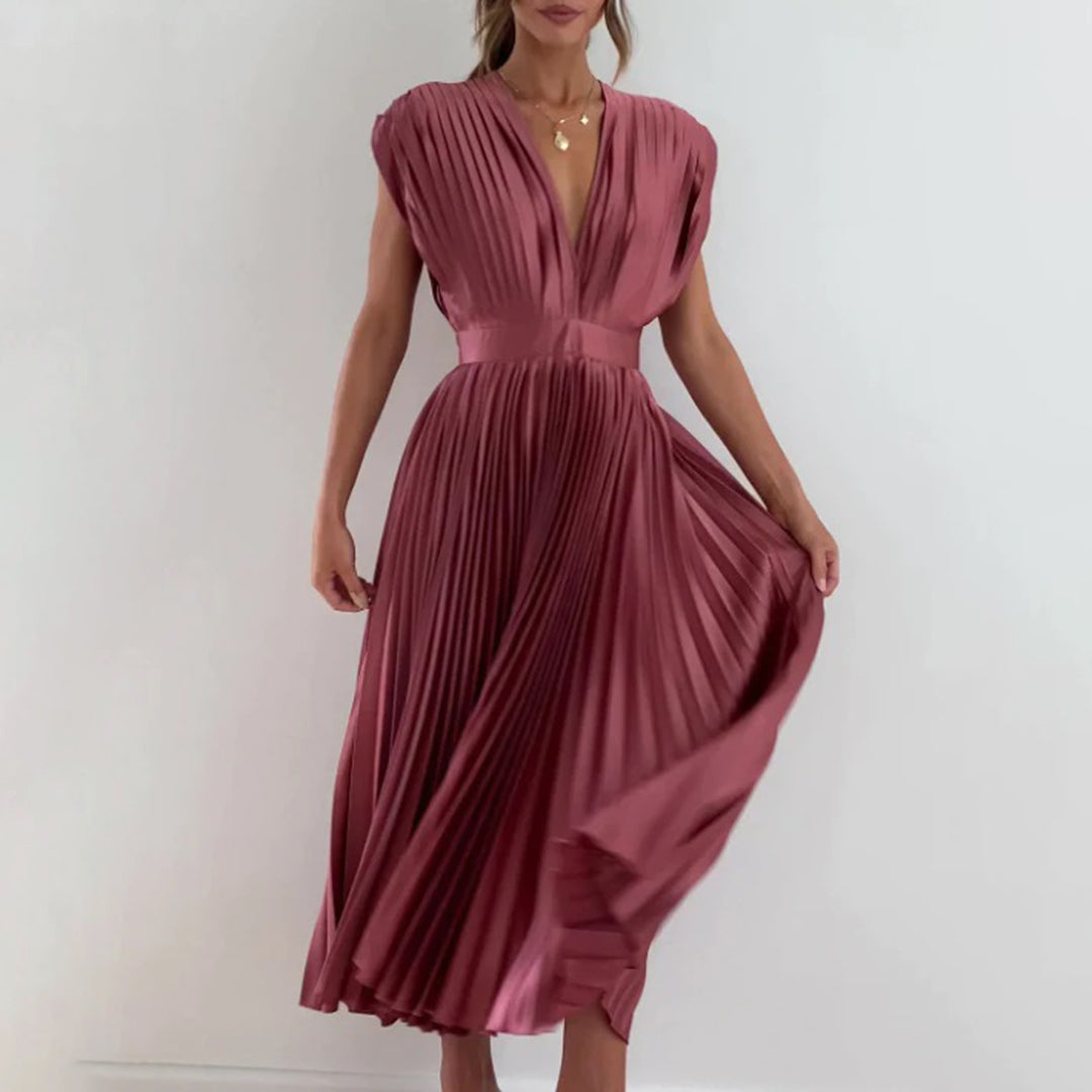 VILHELMINA - Elegante zomerse maxi jurk