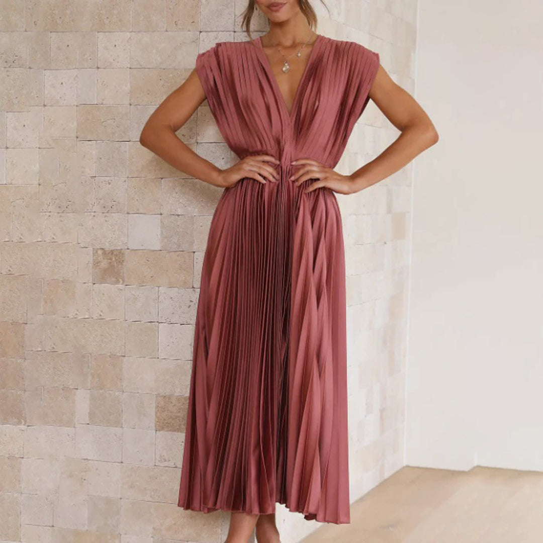VILHELMINA - Elegante zomerse maxi jurk