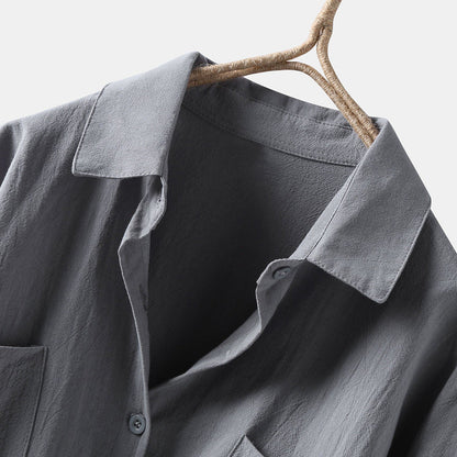 DAPHNE - Luchtige blouse met lange mouwen voor de zomer
